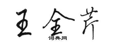 駱恆光王全芹行書個性簽名怎么寫