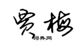 朱錫榮賈梅草書個性簽名怎么寫