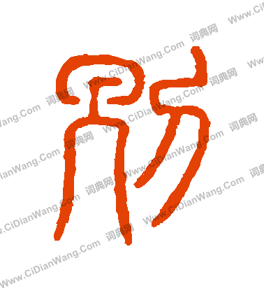 說文解字寫的別