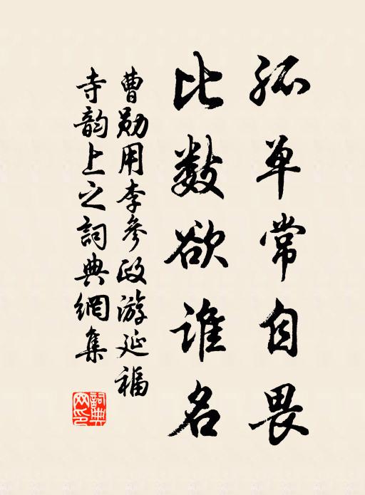 良宵苦無悰，明朝又保處 詩詞名句