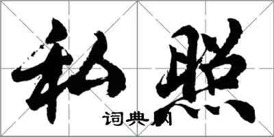 胡問遂私照行書怎么寫