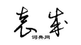 曾慶福袁成草書個性簽名怎么寫