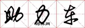 朱錫榮助力車草書怎么寫