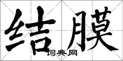 翁闓運結膜楷書怎么寫