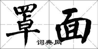 翁闓運罩面楷書怎么寫