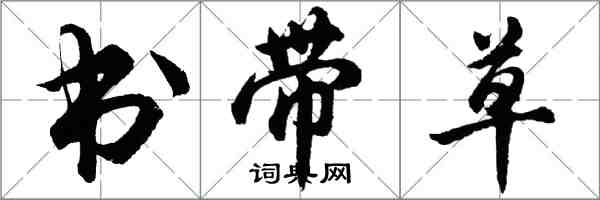 胡問遂書帶草行書怎么寫