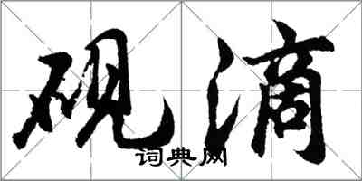 胡問遂硯滴行書怎么寫