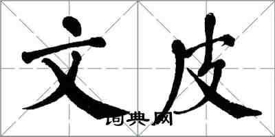 翁闓運文皮楷書怎么寫