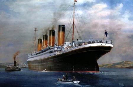 1912年4月15日鐵達尼號與冰山相撞後沉沒_歷史上的今天