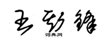 朱錫榮王斯鋒草書個性簽名怎么寫