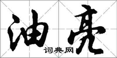 胡問遂油亮行書怎么寫