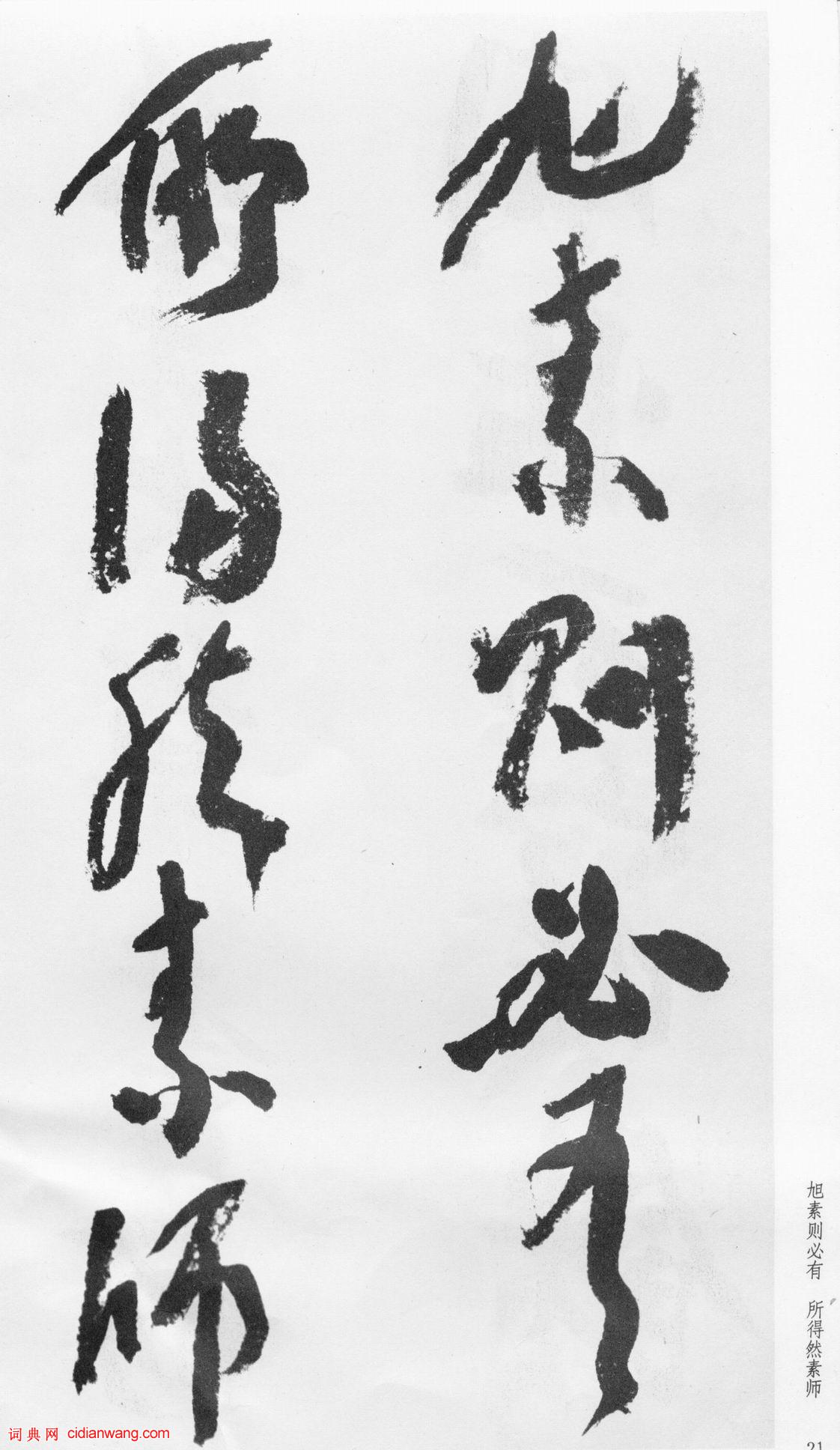 蒲華行書《跋張旭率意帖》