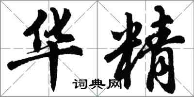 胡問遂華精行書怎么寫