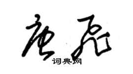 朱錫榮唐飛草書個性簽名怎么寫