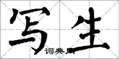 翁闓運寫生楷書怎么寫