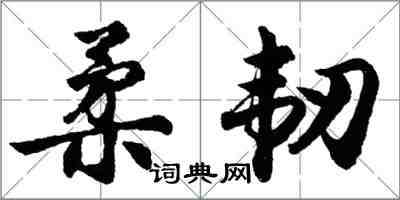 胡問遂柔韌行書怎么寫