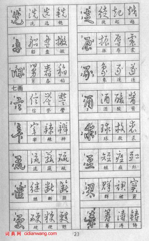 黃若舟怎樣練好鋼筆字，實用鋼筆草書字帖