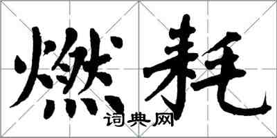 翁闓運燃耗楷書怎么寫