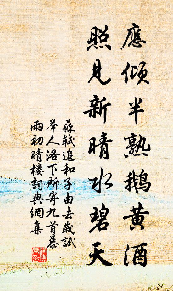 此時畲齋談無事,峨冠正與周孔對 詩詞名句