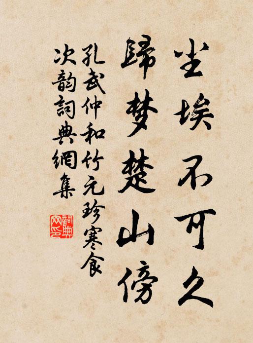 固知憐我飄零甚,忘卻青嵩碧潁時 詩詞名句