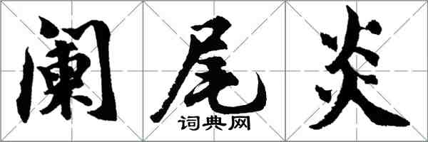 胡問遂闌尾炎行書怎么寫