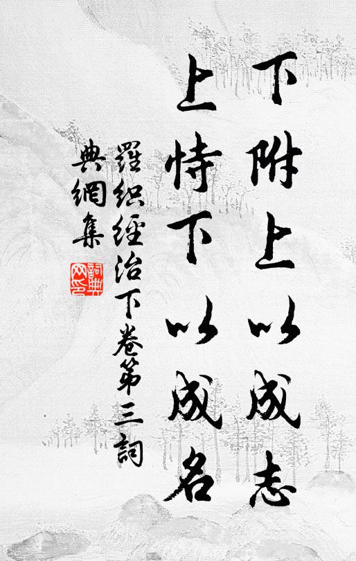 來俊臣下附上以成志,上恃下以成名。書法作品欣賞