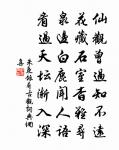 枕上潛垂淚,花間暗斷腸。 詩詞名句