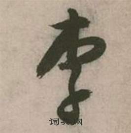 行草詩文卷中張弼的寫法