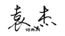 駱恆光袁傑行書個性簽名怎么寫