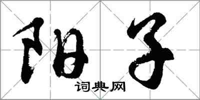 胡問遂陽子行書怎么寫