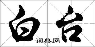 胡問遂白台行書怎么寫