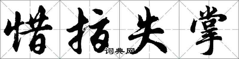 胡問遂惜指失掌行書怎么寫