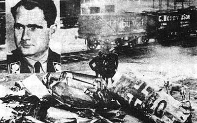 1941年5月10日希特勒助手赫斯飛往蘇格蘭_歷史上的今天