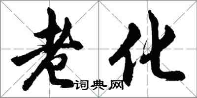 胡問遂老化行書怎么寫