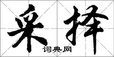 胡問遂採擇行書怎么寫