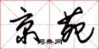 朱錫榮京苑草書怎么寫
