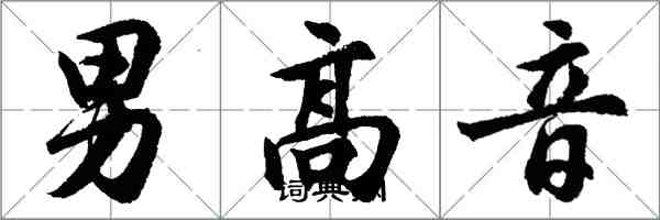 胡問遂男高音行書怎么寫