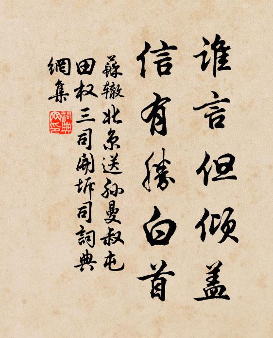 人生省己分，靜默固其端 詩詞名句