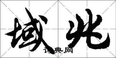 胡問遂域兆行書怎么寫