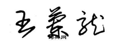 朱錫榮王蘭龍草書個性簽名怎么寫