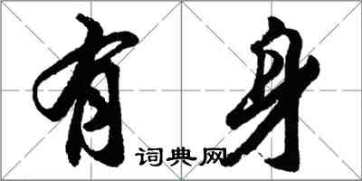 胡問遂有身行書怎么寫