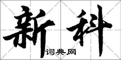 胡問遂新科行書怎么寫