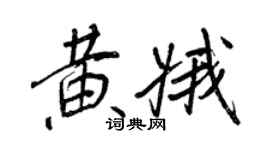 王正良黃娥行書個性簽名怎么寫