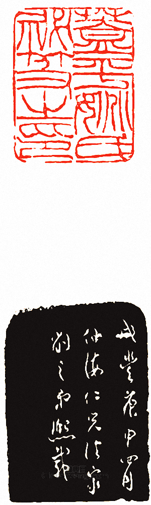 “蓋平姚氏秘笈之印”篆刻印章