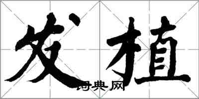 翁闓運發植楷書怎么寫