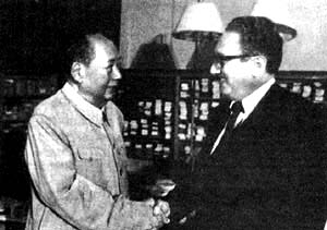1973年11月12日基辛格第六次訪華　毛澤東會見。_歷史上的今天