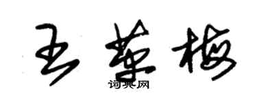 朱錫榮王革梅草書個性簽名怎么寫