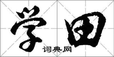 胡問遂學田行書怎么寫