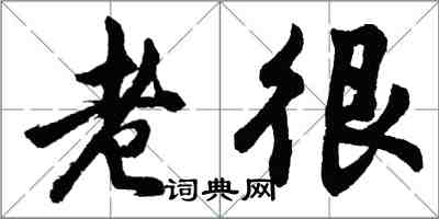 胡問遂老很行書怎么寫