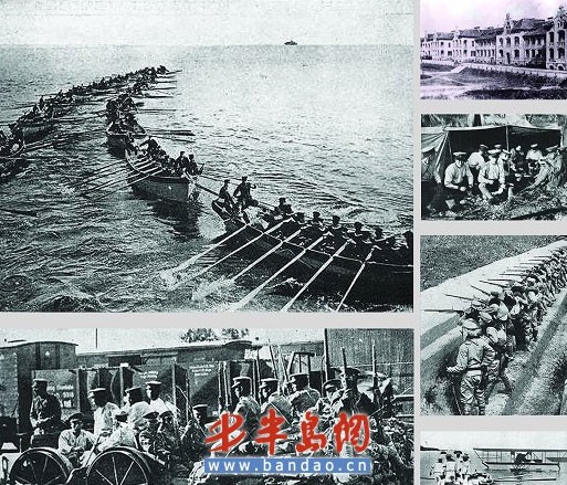 老照片再現日德之戰“一戰”的戰火燒到青島(圖)